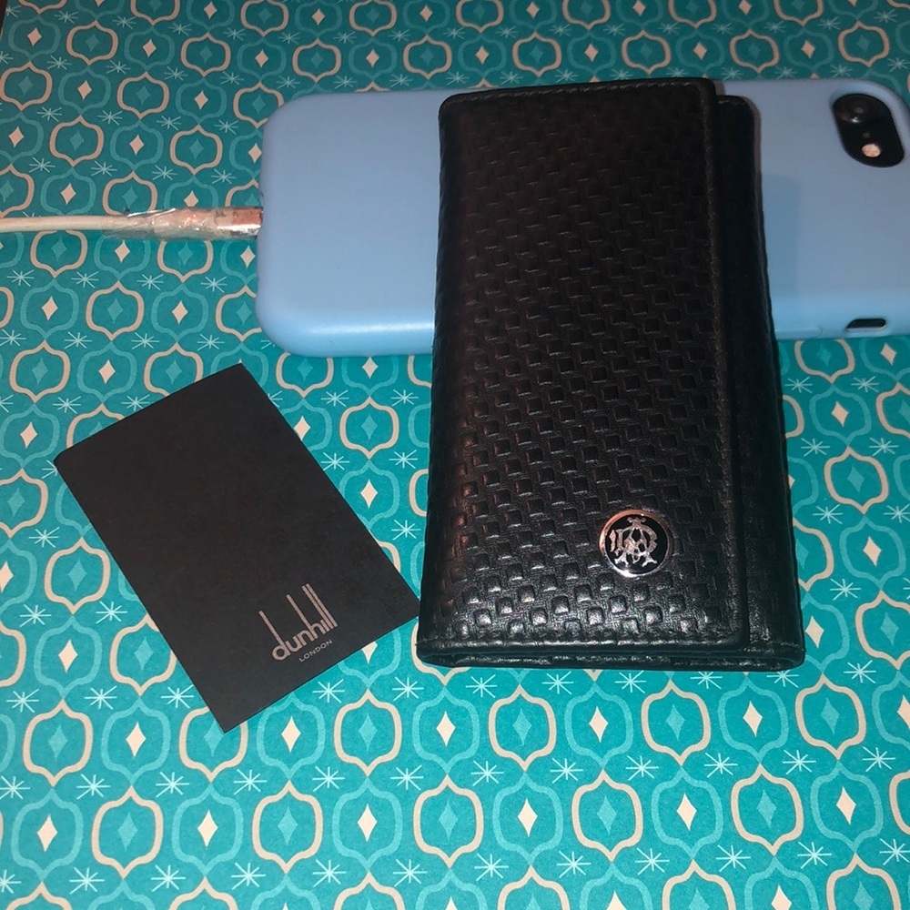 Dunhill London key case/ card holder Black